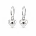 925 HEART ON PRETTYWOMAN EAR – 14X1.5+10MM – 2.5g
