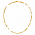 9CT YG 3X1 FIGARO CHAIN – 2.3MM