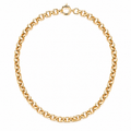 9CT YG BELCHER  CHAIN – 4MM
