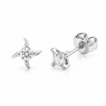 18CT WG 20.13ct IVS DIA STUDS – 5X5 – 1.11g M1618